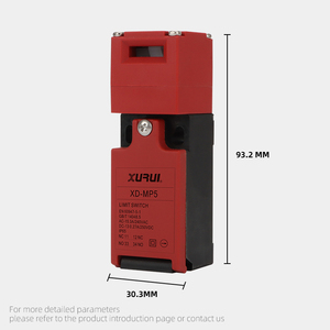 Interruptor de Seguridad para Puerta IP65 3A 1NO1NC, Interruptor de Bloqueo de Seguridad - Product Image 3