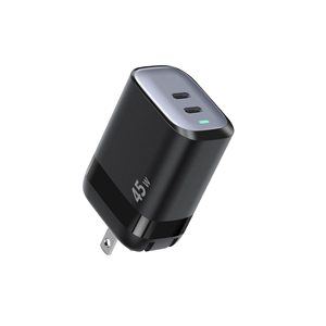 Chargeur USB PD 45W pour téléphone portable, double type C, portable, pour une charge rapide des smartphones et tablettes - Product Image 4