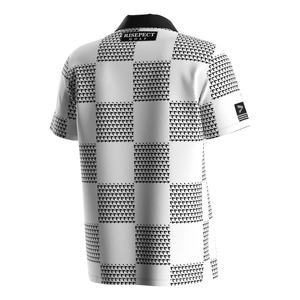 Camiseta Deportiva Sublimada al por Mayor, Manga Corta, para Hombre, Lisa, de Color Sólido, Poliéster, con Cierre de Cremallera - Product Image 2