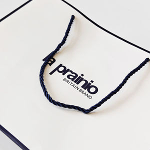 Sacs en papier cartonnés de luxe en gros avec logo de marque personnalisé pour vêtements, cadeaux, bijoux, promotion personnalisée - Product Image 4
