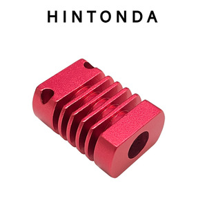 Radiador de Aluminio Rojo Hintonda Mk8, Aleación 6063, para Tubos de Calor Cr8 Mk10 - Product Image 1