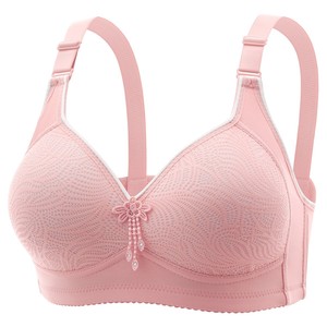 Nuovo Stile <span class=keywords><strong>Reggiseno</strong></span> Sexy in Pizzo <span class=keywords><strong>Senza</strong></span> <span class=keywords><strong>Ferretto</strong></span> Taglie Forti da Donna, <span class=keywords><strong>Reggiseno</strong></span> <span class=keywords><strong>Senza</strong></span> <span class=keywords><strong>Ferretto</strong></span> con 4 File e 3 Chiusure, Coppe Imbottite in Spugna, Lingerie per Mamme, Ingrosso - Product Image 1