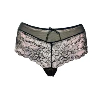 woman Underwear G- String Panties Lace Thongs Ladies T Back Lingerie Briefs Transparent panty comfortable underwear