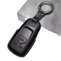 Étuis et pochettes pour clés en cuir véritable de vache Audi pour A3/A4/A6/A6L/A7/A8/Q2/Q3/Q5L/Q7