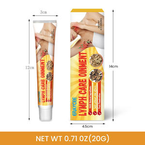 Crema de drenaje linfático a base de hierbas Tratamiento antihinchazón de los <span class=keywords><strong>ganglios</strong></span> linfáticos Ungüento linfático ungüento linfático - Product Image 4