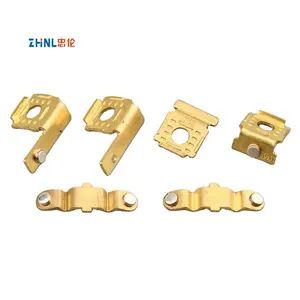 customized brass stamping parts High quality OEM multi-function socket copper/brass stamping components