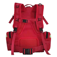 Sac à dos multifonctionnel pour cyclisme et randonnée en plein air, kit de survie en cas d'incendie, kit de premiers secours en tissu Oxford résistant à l'usure