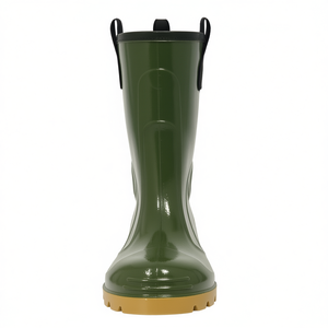 Bota de PVC Verde con Suela para Calzado de Seguridad - Product Image 2
