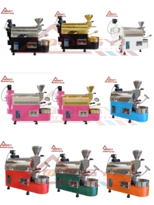 Nhà Máy Ban Đầu 200G 500G 600G Reekss Cà Phê Nhỏ Rang Xay 310 Đôi Thép Không Gỉ Trống Thông Minh Rang Cho Nhà/Quán Cà Phê - Product Image 6