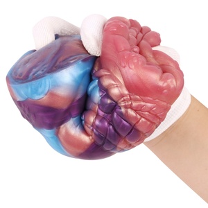 GEEBA Colorful Beast - Masturbadores Masculinos Realistas con Suela Única, Copas Anales, Juguetes Sexuales, Muestras Gratis - Product Image 2
