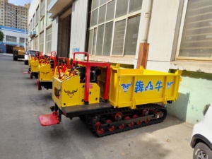 Trung quốc mới nhỏ cao su theo dõi CE/EPA 1000kg Skid loader trang trại vườn mini Crawler <span class=keywords><strong>Dump</strong></span>/theo dõi xe để bán - Product Image 6