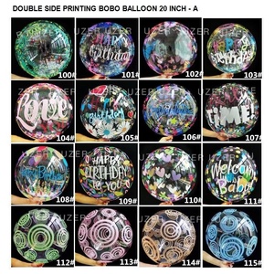 Heliumballon 20 Zoll LED BOBO-BALLON Transparenter Druck Geburtstagsdekoration Kindergeburtstag Hochzeits-Szenendekoration - Product Image 5