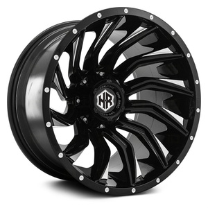 Ruedas Todoterreno 4x4, Diseño Cóncavo Profundo, 22x12 ET-44, para Camionetas, Llantas de Aleación 6x5.5, Radios Fresados para GMC Tahoe, RAM, Silverado 1500 - Product Image 1