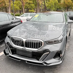Kit de Carrocería I5 G60 G61, Cubierta de Parachoques Delantero, Estilo MP, Negro Brillante, Alerón para BMW Serie 5 I5 G60 G61 2024, Accesorios para Automóviles - Product Image 4