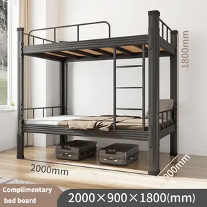 Steel Double Iron Bunk Bed Beddetachable Metal Frame Bunk Beds Metal Bed