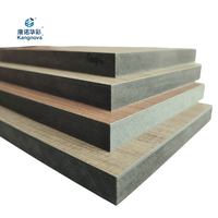 Panneau HDF Kangnuo 12 mm Écologique et Imperméable, Placage Bois 4x8 pieds, Ignifuge, Résistant à l'Humidité, Sans Formaldéhyde E0 pour l'Intérieur