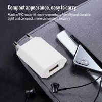 Chargeur sans fil intelligent 5V/1A à prise EU, protection OTP/OVP, charge rapide pour téléphone, ordinateur portable, montre, 5W, meilleur prix, USB, voyage