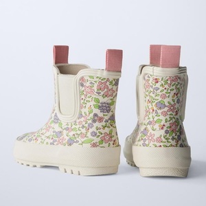 Flower Ankle Gummistiefel Abenteuer Rainy Day Wasserdichte Kinder Gummistiefel Gummistiefel Günstige Regens chuh Lieferant - Product Image 4
