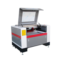 Mesin Pengukir Laser CO2 Profesional 6090 dengan Area Kerja 900x600mm Berpendingin Air untuk Akrilik Kayu Karet Dukungan AI/PLT