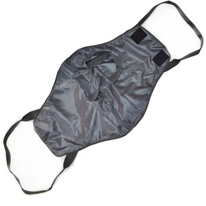 Sac de rangement pour tapis de yoga en toile avec fermeture éclair, résistant à l'eau, gris, violet, kaki - Product Image 4
