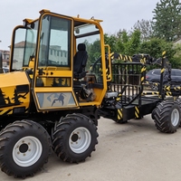 Foresta Grapple trasporto camion rimorchio con motore CE e Euro 5