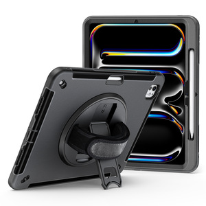TPU 360 Rotation Disc Kickstand Shockproof Tablet Case for Ipad Pro M4 13 Inch for Samsung S10 Lite S11 Ultra for <strong>Lenovo</strong> <strong>M8</strong> P12 - Product Image 1