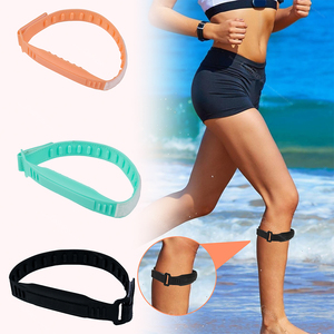 Producto más vendido 2024 Accesorios de gimnasio Correa de rodilla de rótula de silicona con almohadilla de presión y masaje - Product Image 4