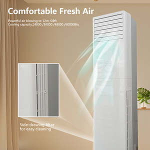 เครื่องปรับอากาศแบบตั้งพื้น SYLON 24000-60000Btu ระบบทำความเย็นและความร้อน คุณภาพสูง - Product Image 3