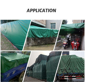 Bâche en PVC tissée imperméable de Chine, <span class=keywords><strong>pour</strong></span> couvrir les marchandises de <span class=keywords><strong>camion</strong></span> en extérieur, les tentes de camping, les abris <span class=keywords><strong>pour</strong></span> volailles, les rideaux - Product Image 3