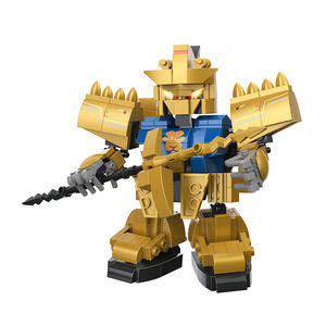 COGO 312 pièces, série garçon, blocs ABS, jouets de construction de mecha de <span class=keywords><strong>guerre</strong></span> version Q pour enfants - Product Image 5