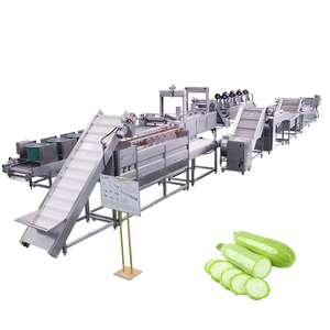 เครื่องอบผักสแตนเลสแบบต่อเนื่องสำหรับหั่นและอบแห้งซูชินี - Product Image 1