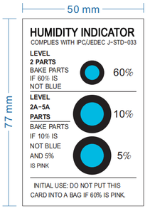 Customizable And Affordable Humidity <strong>Indicator</strong> <strong>Card</strong> For Export Packaging, Bulk Orders, And Sensitive Storage Solutions - Product Image 4