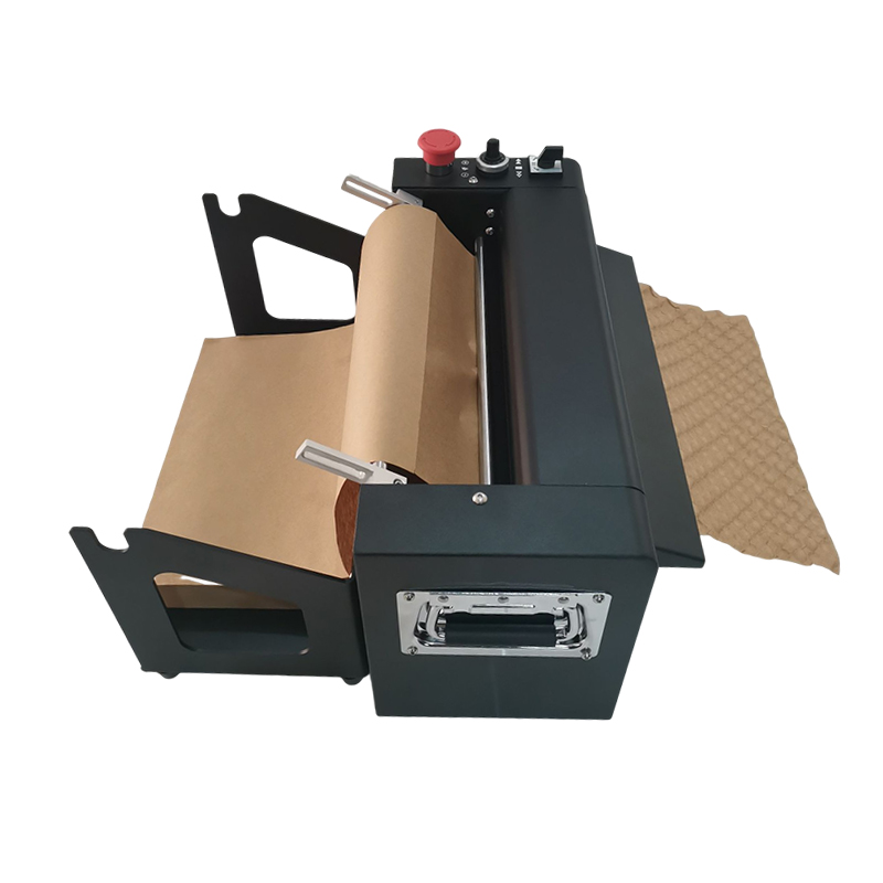 Нет пластиковой упаковки решение Автоматическая пусковая площадка 10 м/мин обруч валика крафт-бумага заполнения пустот мыльных пузырей