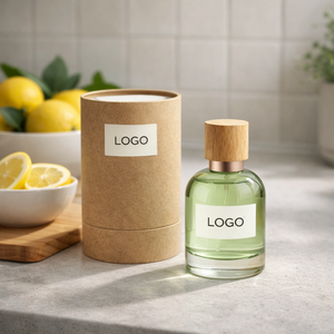 Boîte à parfum personnalisée, tube en papier cylindrique, laminage mat, emballage de luxe pour parfums, vente au détail, logo personnalisé, vente en gros - Product Image 3