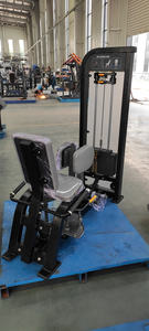 Commerciële stalen fitnessapparatuur 3D binnen- en buitenwaartse abductietrainer staande hellende heup- en beenstootmachine - Product Image 5