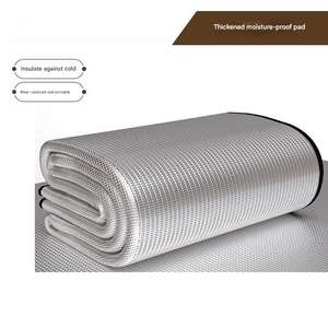 2 X 2M Hafif Dayanıklı Açık Hava Çift Taraflı Kalınlaştırılmış Alüminyum Film Nem Geçirmez Katlanabilir Mat Plaj Piknik Kampı için - Product Image 6