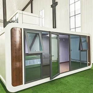 Capsule mobile préfabriquée haut de gamme contemporaine et pliable pour le tourisme, le glamping, les villages, les fermes panoramiques et les séjours en lodge - Product Image 5