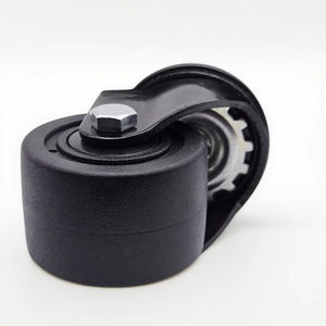 Vierdelige Pp-Draaibare Zwenkwielen Set 2.5 Inch 360 Roterende Universele Plaatwielen 300Kg Laadvermogen Voor Opbergdozen/Kleine - Product Image 2