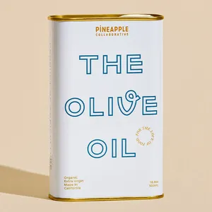 Gute Qualität Lebensmittel lagerung Metall dose Leere Packung Die Olivenöl Metall dosen Dose mit Deckel