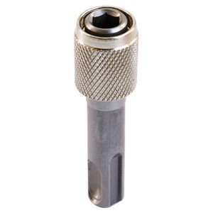 Electric Hammer Adapter Round Shank To Hex Shank Telescopic <b>Extension</b> Rod 6.35mm For Round Handle Impact Drill - Product Image 1
