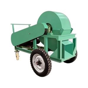 Broyeur/Déchiqueteur de Bois Mobile 220V avec Télécommande, Moteur, Pompe à Engrenages et Broyeur à Roulements pour Branches, Produit de la Sciure - Product Image 1
