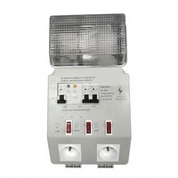 Disjoncteur de protection de circuit monopolaire à cinq ampères JINAO JA-RB003 IP54 220/230V avec boîtier de distribution ABS 2/3 prises
