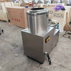 Máquina de Línea de Producción de Papas Fritas, <span class=keywords><strong>Lavadora</strong></span>, Peladora y Cortadora Automática de Papas con 3 Cuchillas de Acero Inoxidable, Equipo de Cocina Comercial - Product Image 6