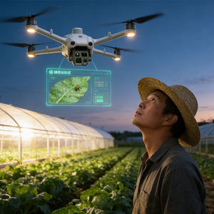 Drone Matrice 4T en plastique à longue durée de vol, GPS de qualité professionnelle, caméra thermique Matrice 4E, système de batterie à tension nominale de 7,16 V - Product Image 2