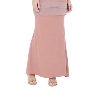 Completo turco SIPO in due pezzi, abito lungo islamico per la festa di Ramadan, abbigliamento autunnale per donne musulmane, Baju Kurung per signore. - Product Image 3