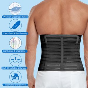 Faja Abdominal Elástica para Hombre y Mujer, Tallas Grandes, Directo de Fábrica, para Hacer Ejercicio, Correr, CrossFit - Product Image 4