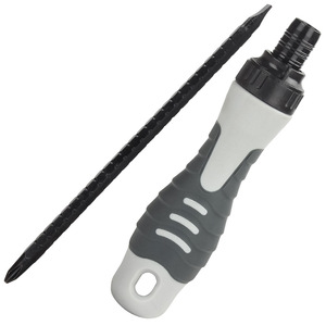 Ratcheting <b>Screwdriver</b> Multipurpose Flat Head Bit With Anti-Slip Handle Matte Finish Diy Tool Individual Piece - Product Image 4