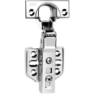Stainless Steel Furniture Hinge Full Surface Silent Modern Design Chinese Style Cabinet <b>Wardrobe</b> <b>Hardware</b> - Product Image 2