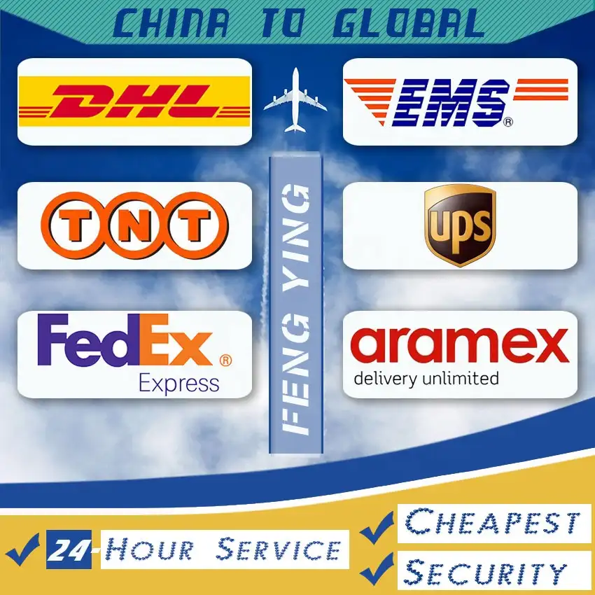 DHL/TNT/UPS/FEDEX/EMS de Shenzhen agente de carga internacional ali expreso de mensajería en el precio más bajo y entrega rápida
