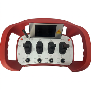 Télécommande sans fil personnalisée 433 MHz 12 V/24 V étanche et rechargeable pour grue hydraulique, joysticks pour véhicule de travail aérien - Product Image 1